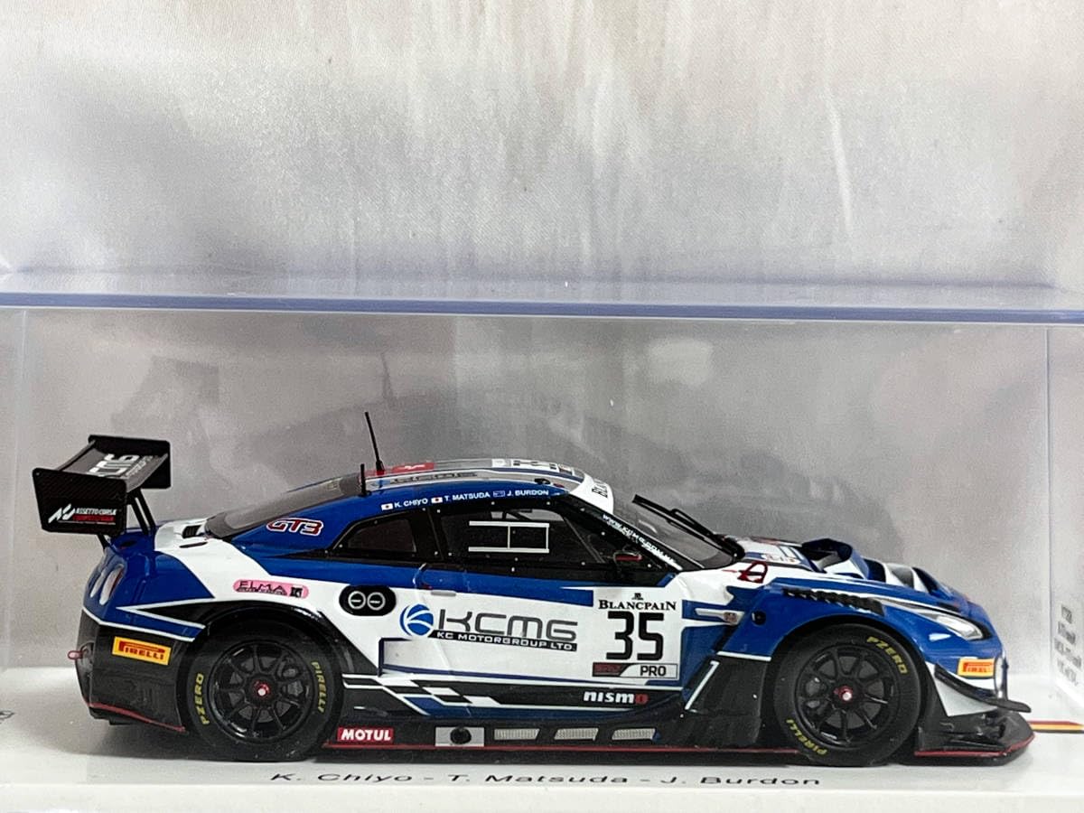 Amazon.co.jp: スパーク 143 ニッサン GT-R Nismo GT3 KCMG 2019 スパ
