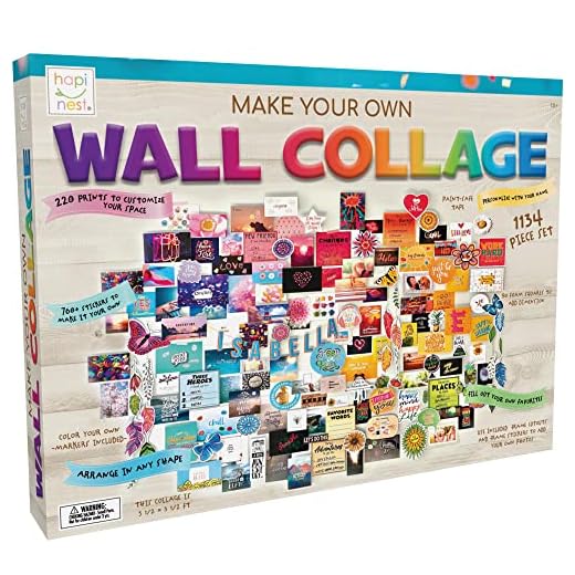 21+ Creative DIY Room Decor Ideas for Teens 4 Hapinest DIY Wall Collage Kit for Tween and Teen Girls, Gifts for Ages 10 11 12 13 14 Years Old and Up Cute Trendy Bedroom Room Décor