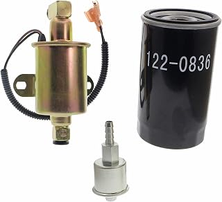 149-2620 Electric Fuel Pump 149-2341-01 Fuel Filter & 122-0836 Oil Filter for Onan 5500 Marquis Gold HGJAB HGJAC Cummins A029F887 A047N929 E11015 Generator Parts