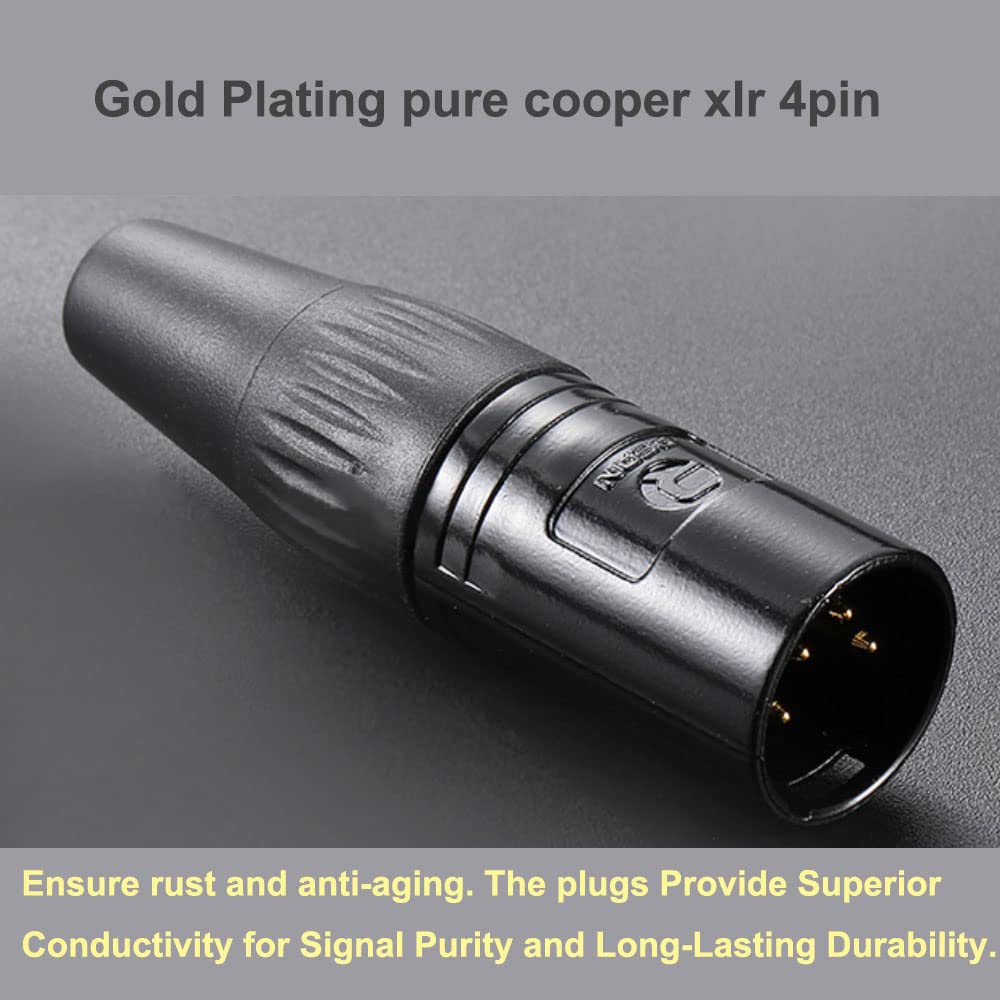 3倍 (分割出品) XLR4pinケーブル 3倍 様専用(分割出品) XLR4pinケーブル - メルカリ