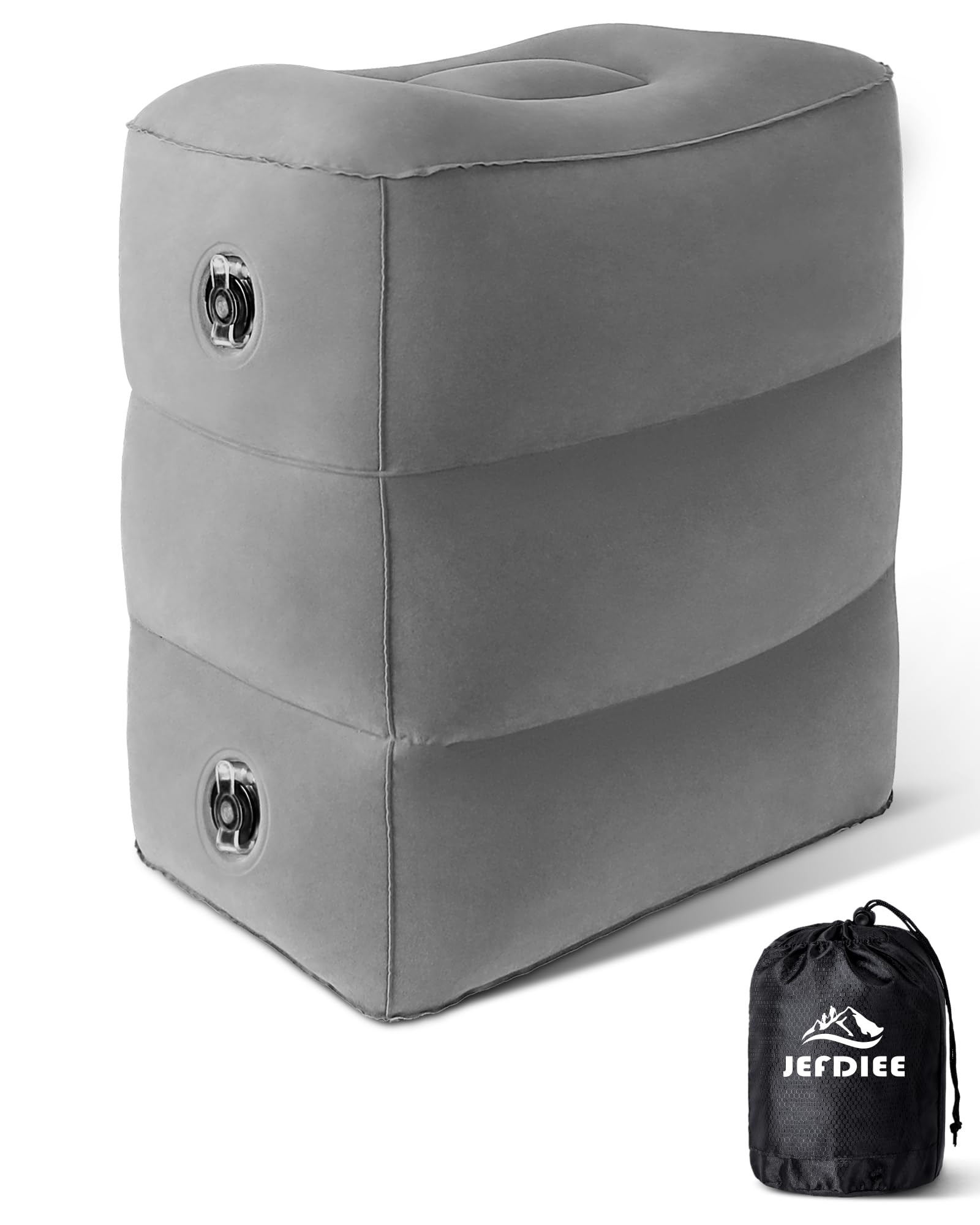 The Perfect Travel Buddy for Home, Office, and Beyond: Leg Rest Pillow(Grey-A9)