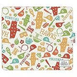 SmaSmaSweets Android One S1 ケース [デザイン:10.手描きパターン(OR系)/マグネットハンドあり] ホークス パターン 福岡ソフトバンクホークス グッズ アンドロイドワン androidones1 手帳型 スマホケース スマホカバー 手帳 携帯 カバー