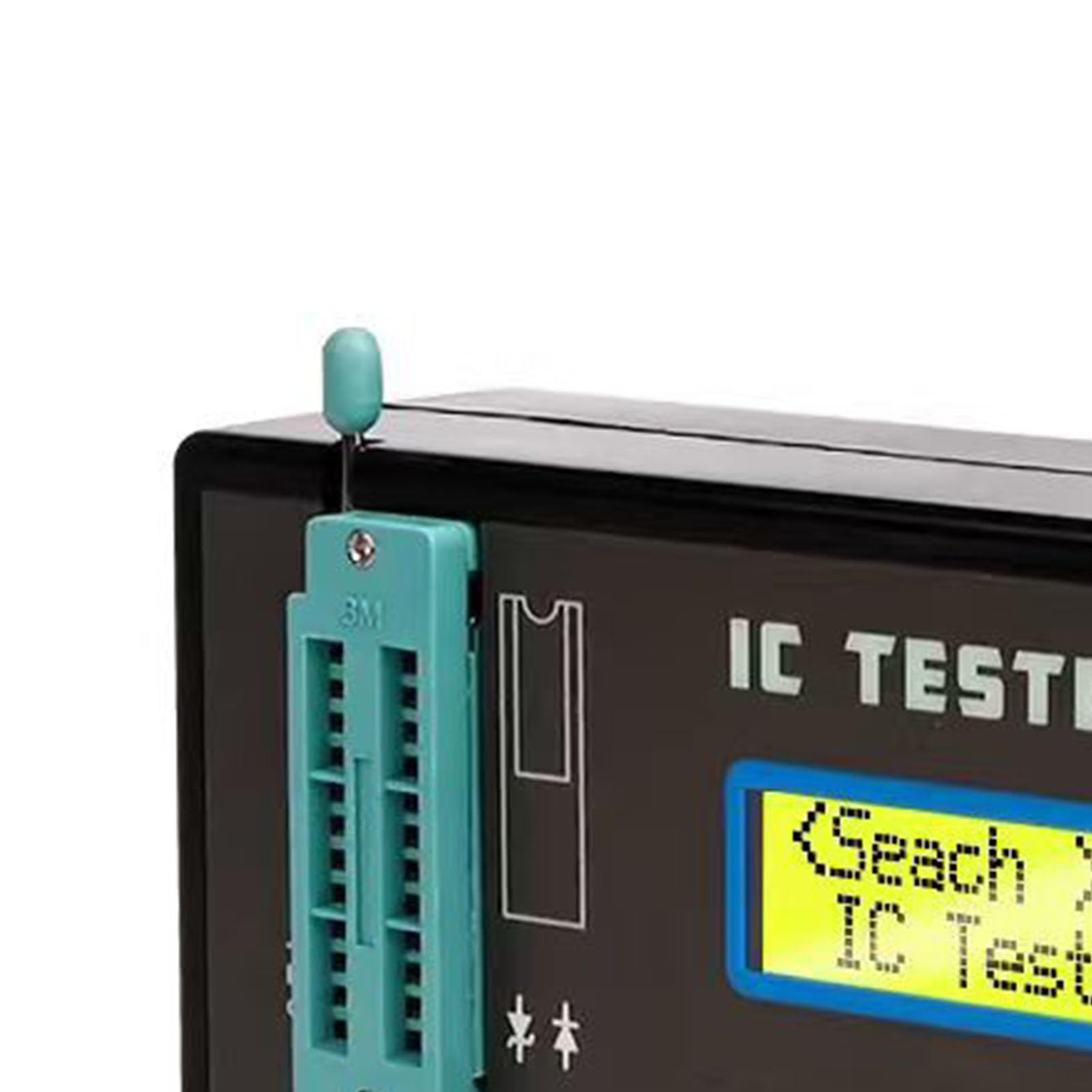 Tester per Circuiti Integrati, Misuratore di Transistor, Tester per Chip IC, con modalità AUTO 5V 3.3V per Optoaccoppiatori Serie 74HC 74LS CD4000 4500.