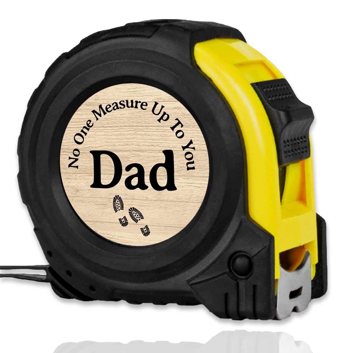 Tape Measure Dad Gifts from Daughter Son Fathers Day Birthday Christmas Gfits for Dad Father Bonus Dad Best Dad Ever Gifts No One Measures Up to You Tool Gifts Tape Measure 16FT