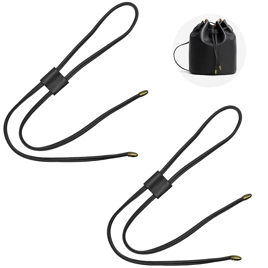 Amazon | seimeinoki 巾着バッグの革紐 2本入 長さ102cm 巾着