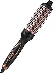 Escova Secadora Bivolt GOKOCO, Escova Modeladora Íons, Escova Rotativa Styler GD037, Preto