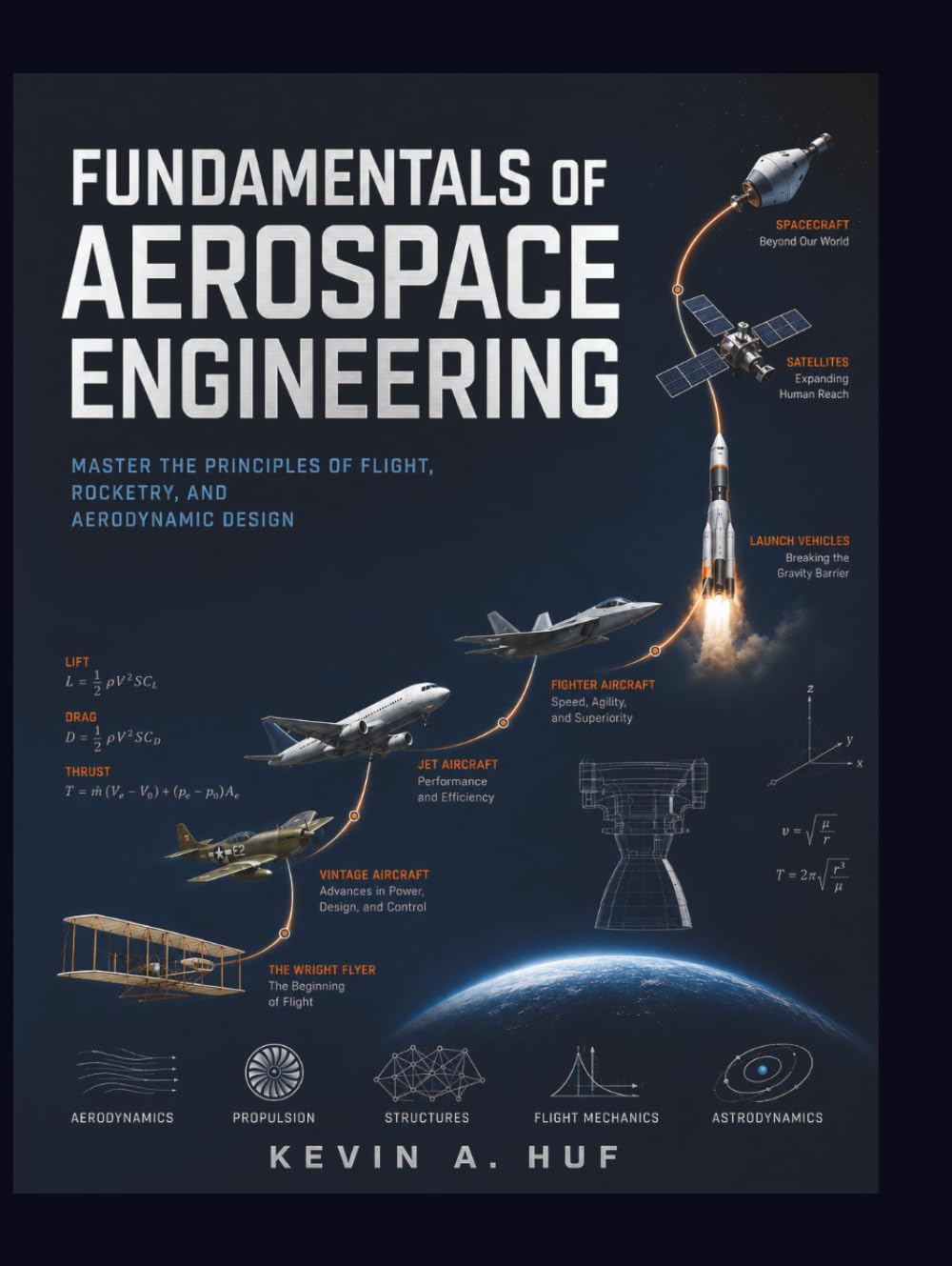 Fundamentals of Aerospace Engineering: Master the Principles of Flight, Rocketry, and Aerodynamic Design