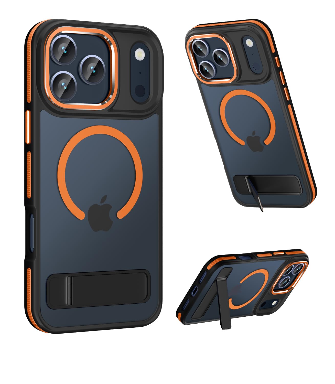 Amazon.com: MAKAVO Magnetic for iPhone 17 Pro Max Case with Stand