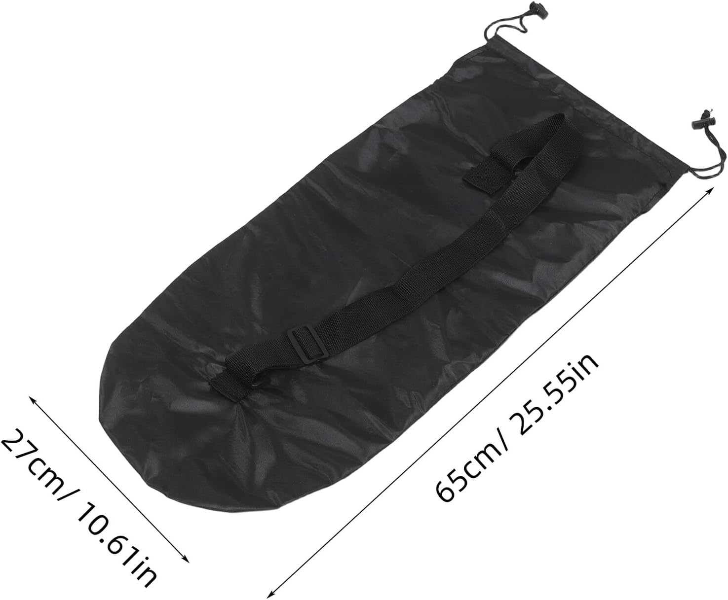 Didiseaon 2pcs Skateboard Backpack for Men Waterproof Longboard Carry Bag with Shoulder Strap Travel Skateboard Storage Holder for Outdoor Skating