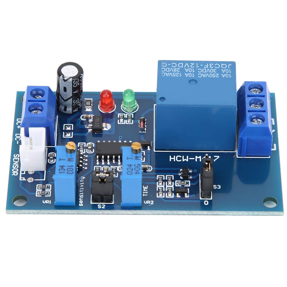 Adjustable Light Sensor Relay Module, Photoresistor Light Control Delay Switch - Image 2