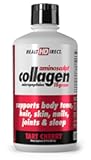 HEALTH DIRECT AminoSculpt Sugar-Free Collagen Supplement - High Potency Medical-Grade Protein for Hair, Skin, Nails & Joints, Grass-Fed, Non-GMO, Liquid Collagen - Tart Cherry - 30 Fl Oz