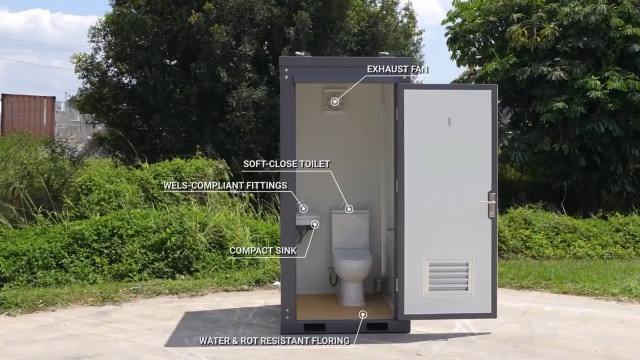 Amazon.com: Chery Industrial Portable Restroom with Sink, Prefab