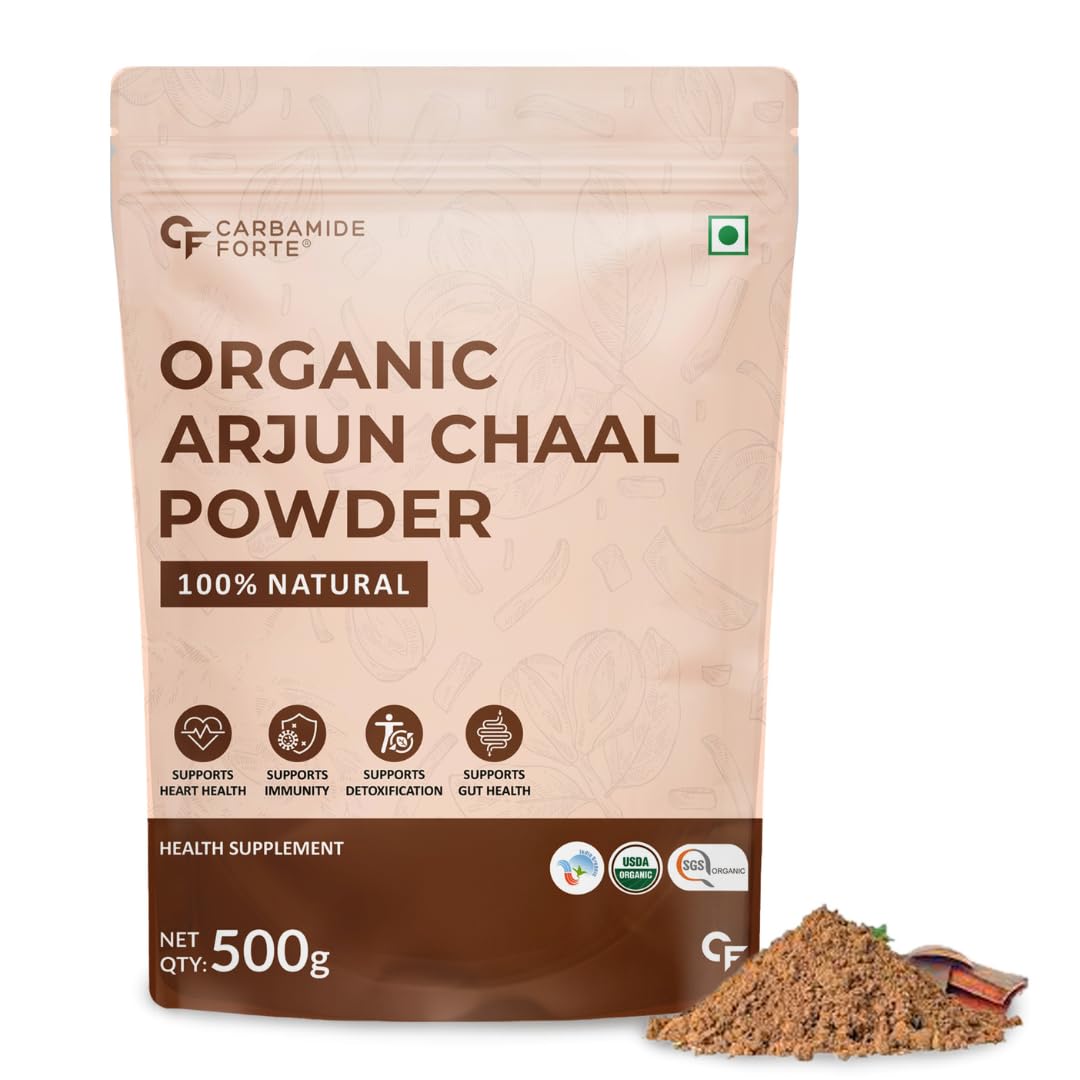 Carbamide Forte Arjun Chaal Powder-500G|100% Natural & Pure Herbal Arjun Ki Chaal Powder For Men & Women|To Support Heart Health & Promote Good Cholesterol (B0D3HP2NM2) Amazon Price History, Amazon Price Tracker