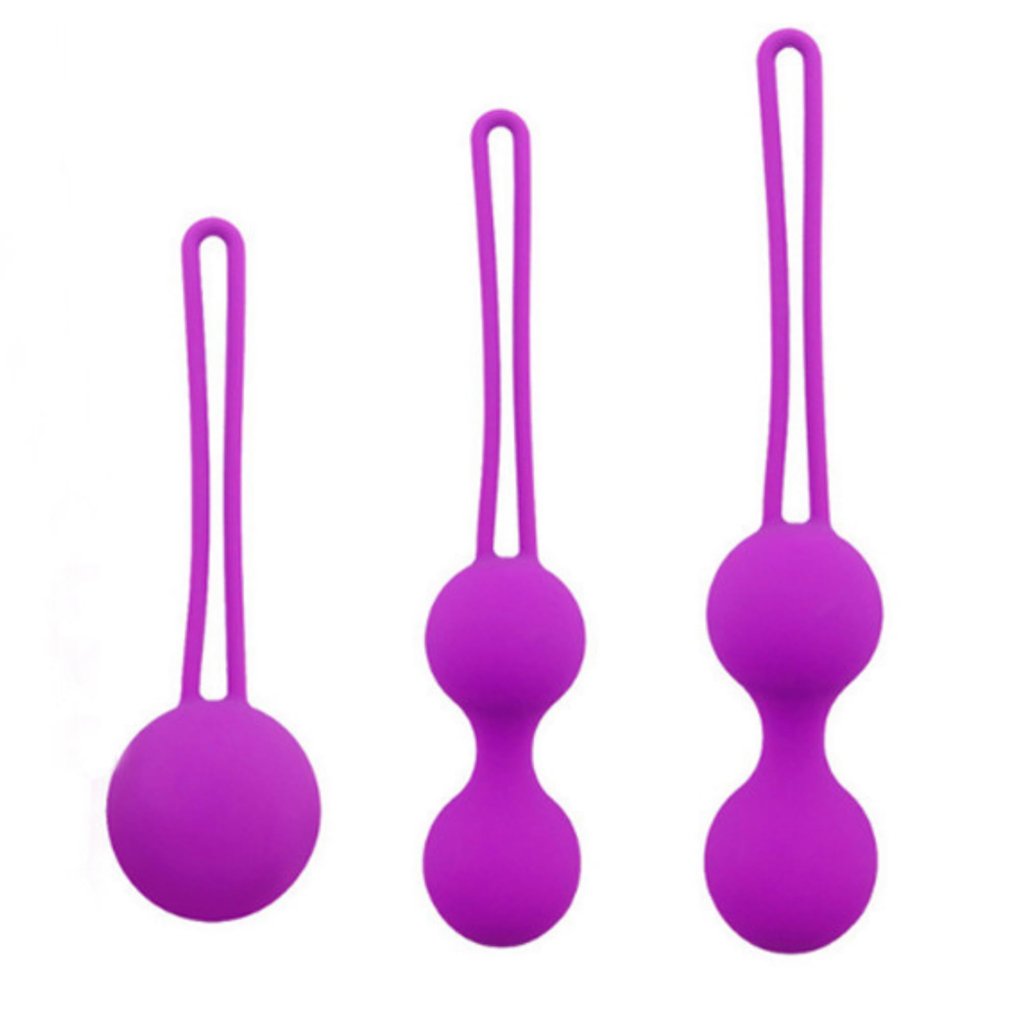 GRANTY Boules de Geisha - 3 PCS Boules de Geisha Rééducation du Périnée - NOUVEAU DESIGN Boule de Geisha - Boules de Geisha Plaisir Femme - Boules de Geisha Amazon