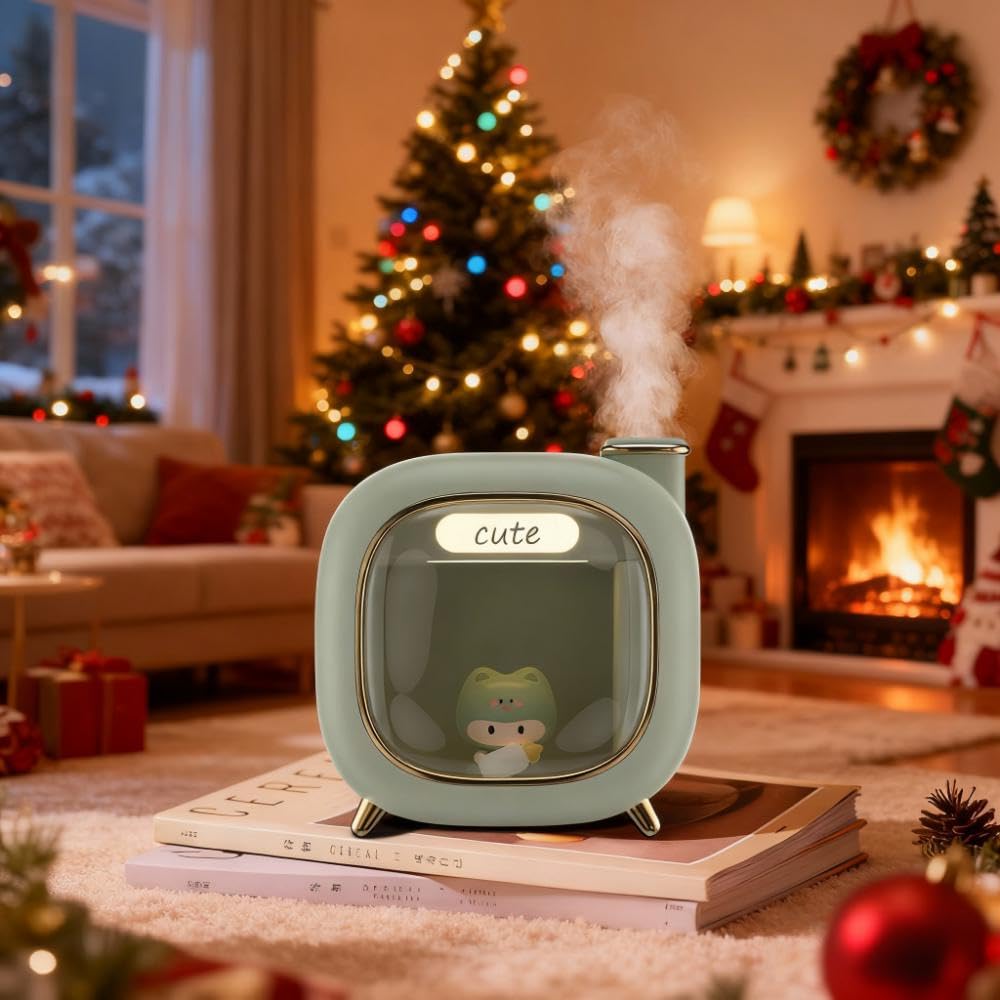 Cute Pet Humidifier 13 5oz Creative TV Humidifier USB Plug in Use Desktop Silent Spray High Appearance Level