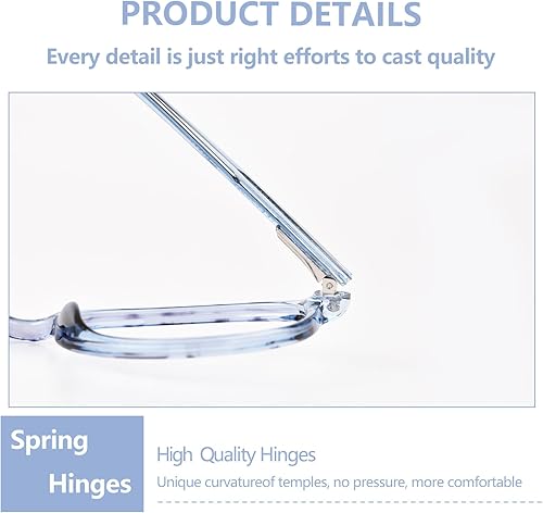 Miniatura 10 de OPTOFENDY Lentes de luz azul para mujer, TR90, con bloqueo de luz azul, alivian la fatiga ocular y anti rayos UV400