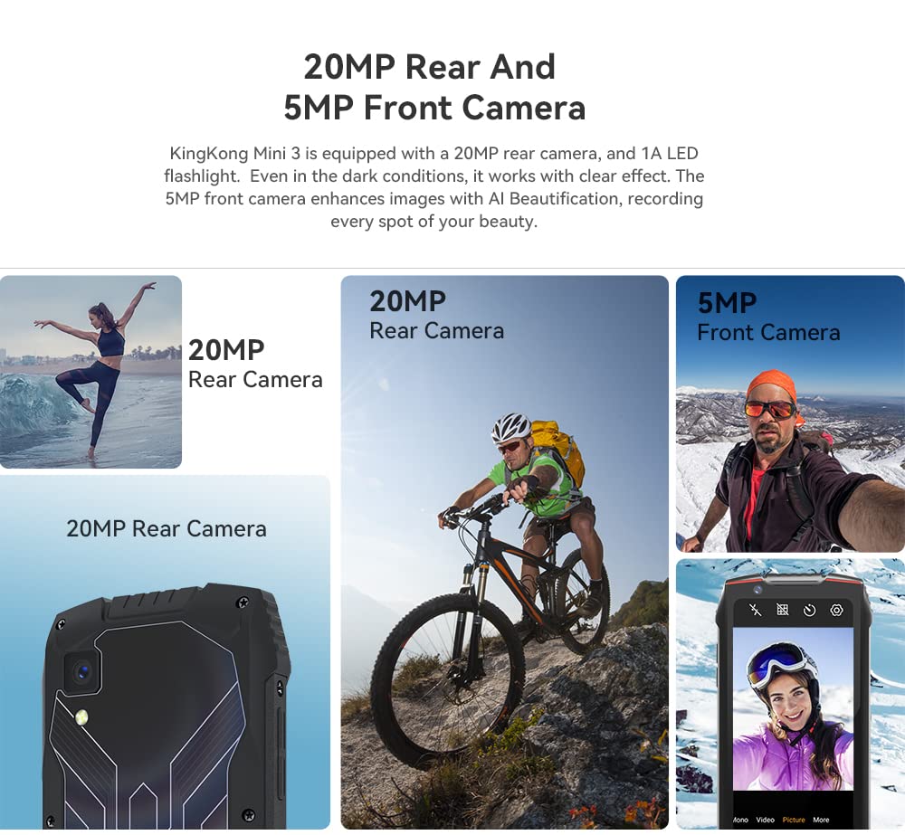 Amazon | Cubot KingKong Mini 3 Rugged Phone 6GB+128GB Octa
