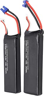 7.4V 2700mAh Lithium Polymer Rechargeable Battery for RC Quadcopter, Drone Spare Part - Long Lasting Power, High Safety, Ideal for Hubsan H501 & RC Models