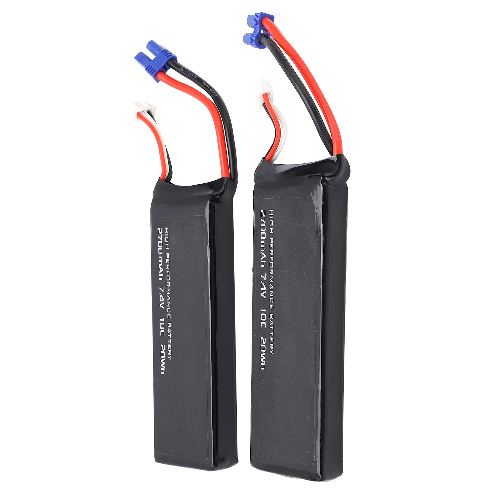 Batterie LiPo 7.4V pour H501, Batterie LiPo Longue Durée de Travail 2 Pièces/lot pour H501 Grande capacité pour Drone RC