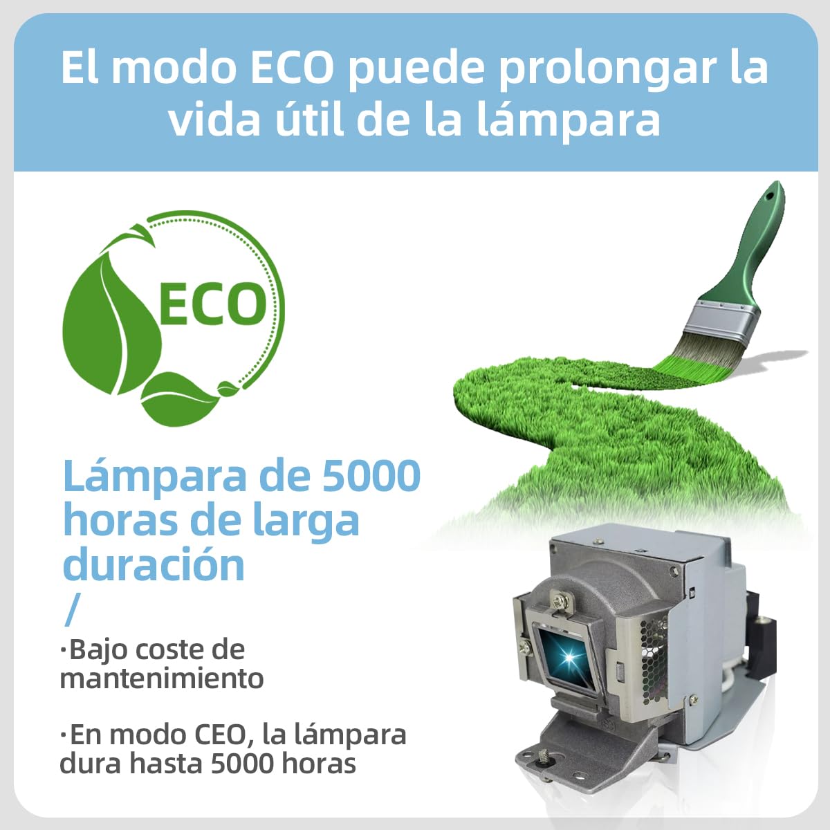 5J.J9P05.001 Lampada proiettore di ricambio con alloggiamento per BENQ MX666, MX666+ Videoproiettore