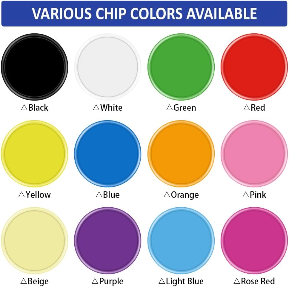 200-500 Custom Plastic Tokens,Full Color Print with Your Personalized Text,Logo or Image for Poker Chips,Drink Tokens,Beer Tokens,Businesses,Company Promotions,Event