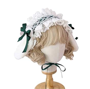 Amazon.co.jp: [SRrabbit] 3WAY ウサギ耳 ロリータ ヘッドドレス