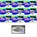 [ 9 packs ] Halsa Car Case Visor Refill 3PlyTissue Wipes + 1 Tempo Tissue Holder