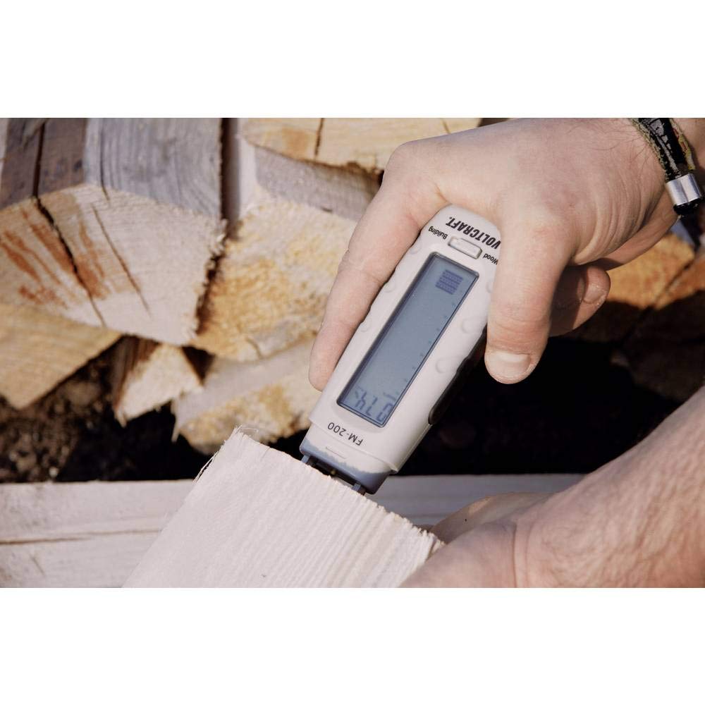 Medidor de Humedad para materiales VOLTCRAFT FM-200 Range de humedad materiales de construcción (Alcance) 0.2 A hasta