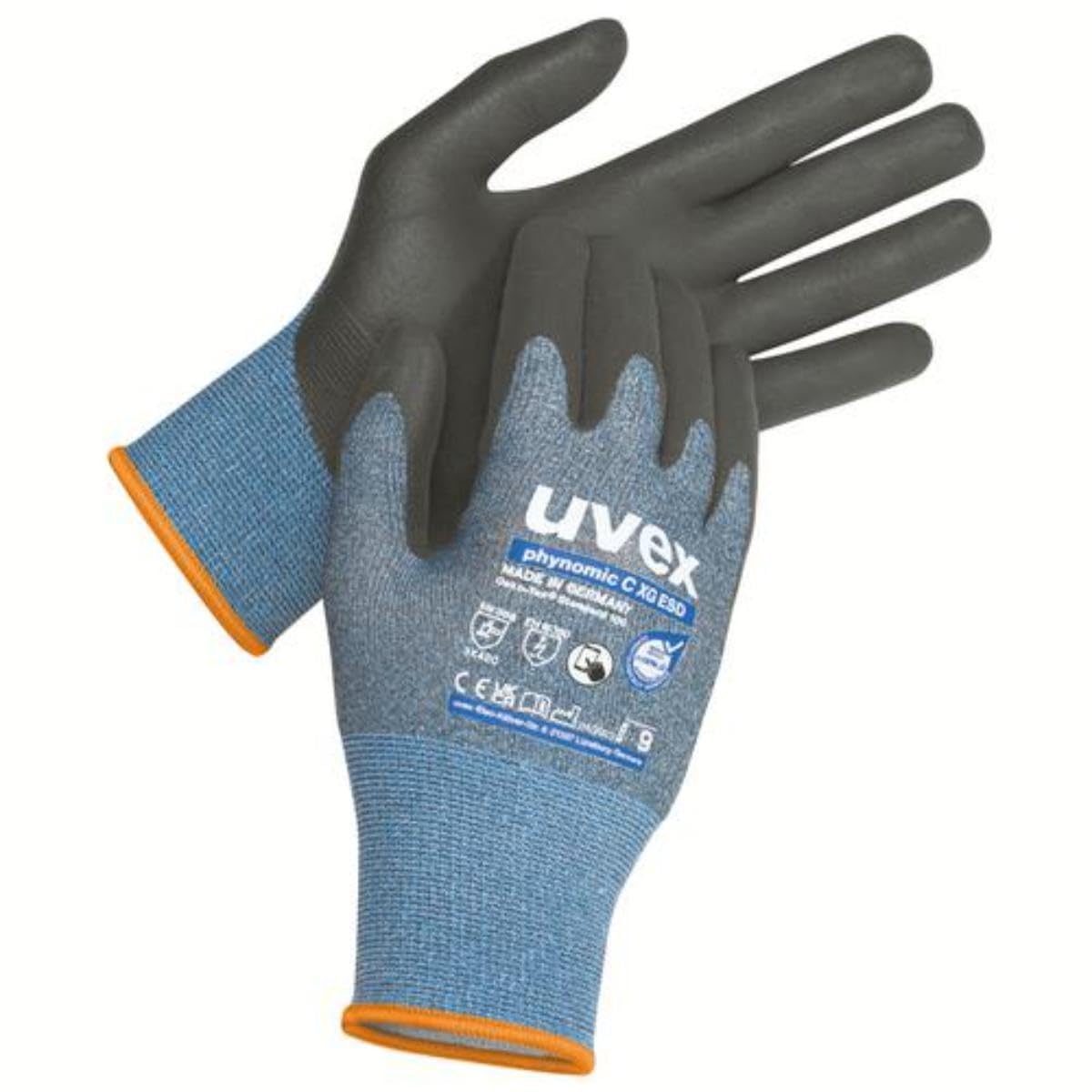 uvex phynomic C XG ESD 6004811 Gants de protection anti-coupures 11/XXL