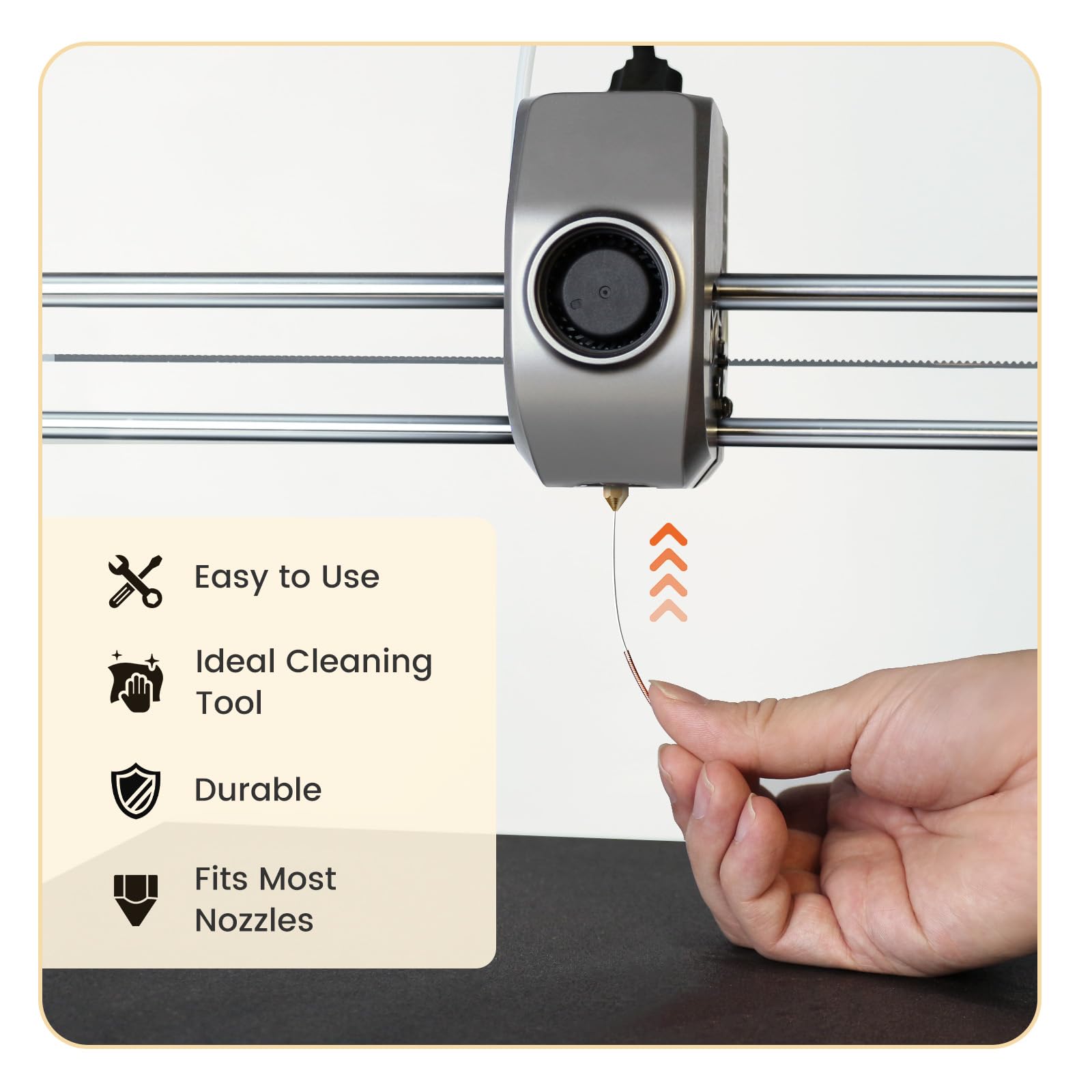 3D Printer Nozzle Cleaning Kit - YOOPAI -5