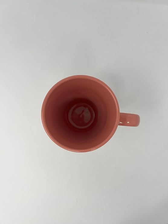 16oz Ceramic Tall Mug Inside Lip Assorted Colors - 6 Count
