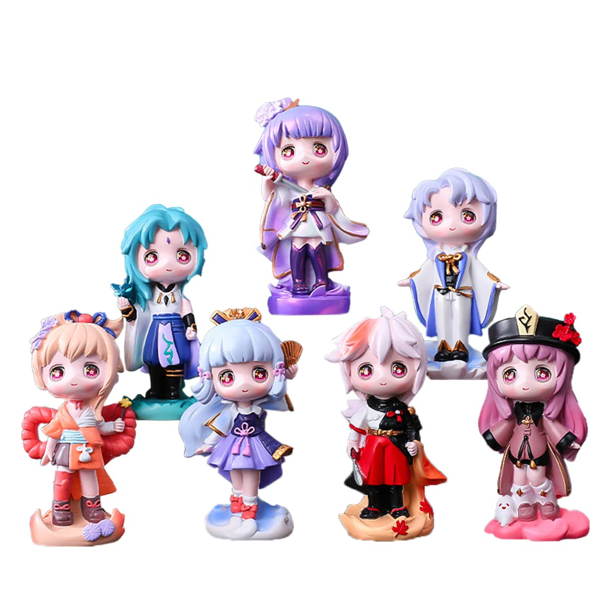 原神　コレクションフィギュア 稲妻篇 未開封6個セット　ばら売り不可 原神 「戦場の英姿」 トレーディングフィギュア 稲妻篇 6個入り