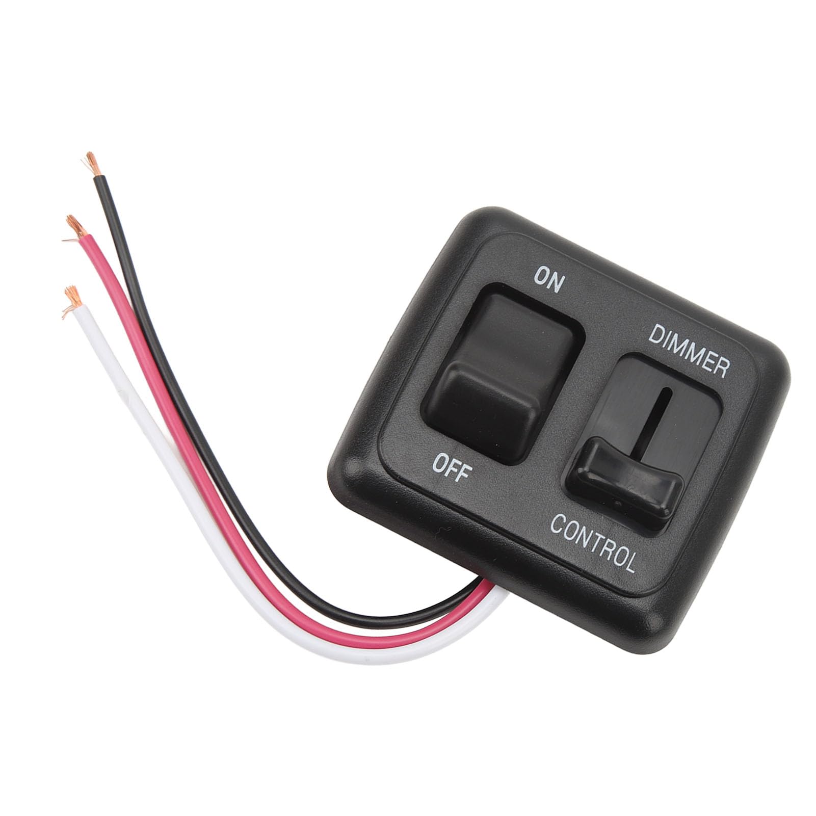 Interruttore dimmer a 12 V con controllo high-side per luci a LED, alogene e a incandescenza - Facile installazione per, camion e barche - Corrente nominale 10 A