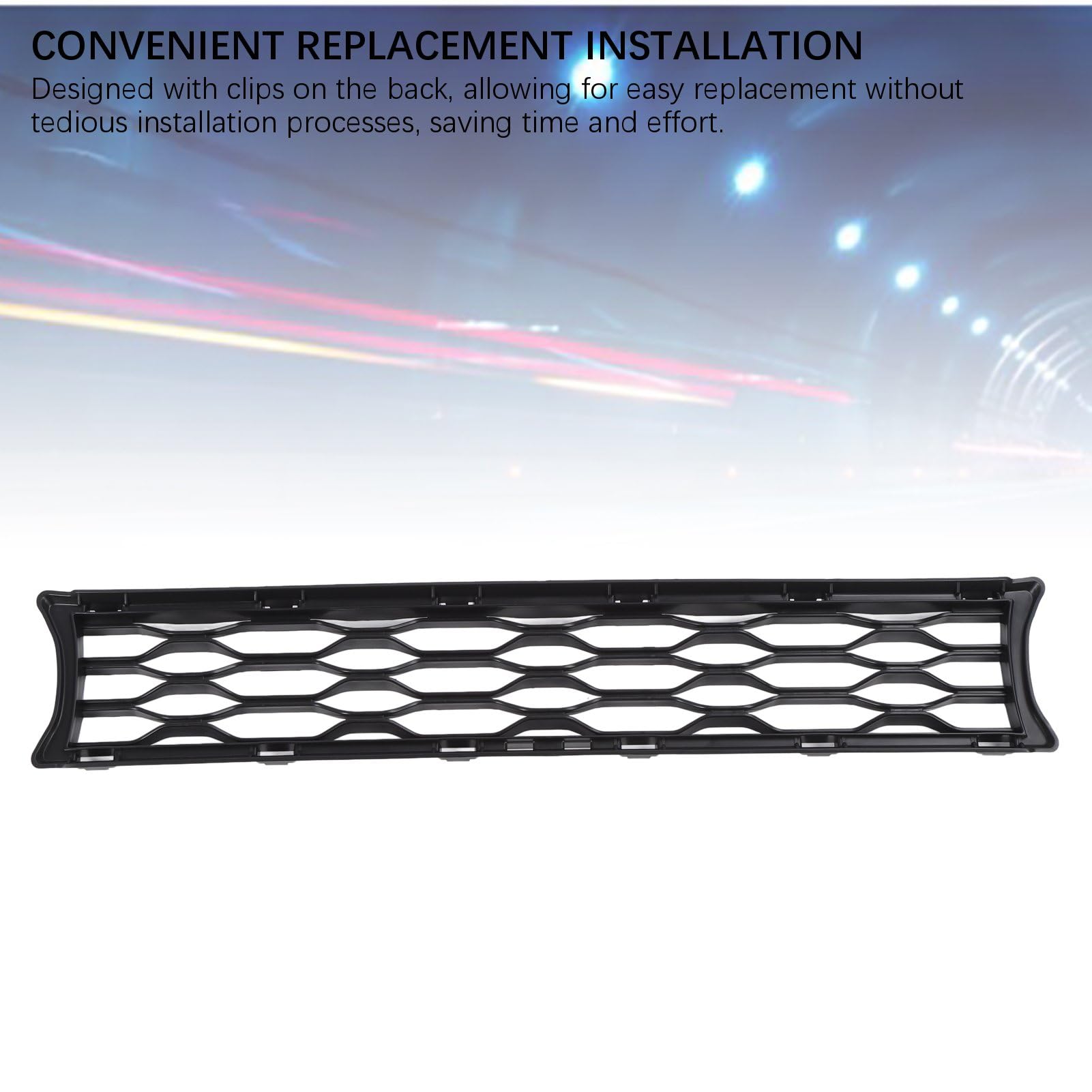 Rejilla Inferior del Parachoques Delantero, reemplazo del Inserto de la Parrilla Inferior del Coche de la Cubierta Central para Mini S F55 F56 F57 2014-2021, 51117301564