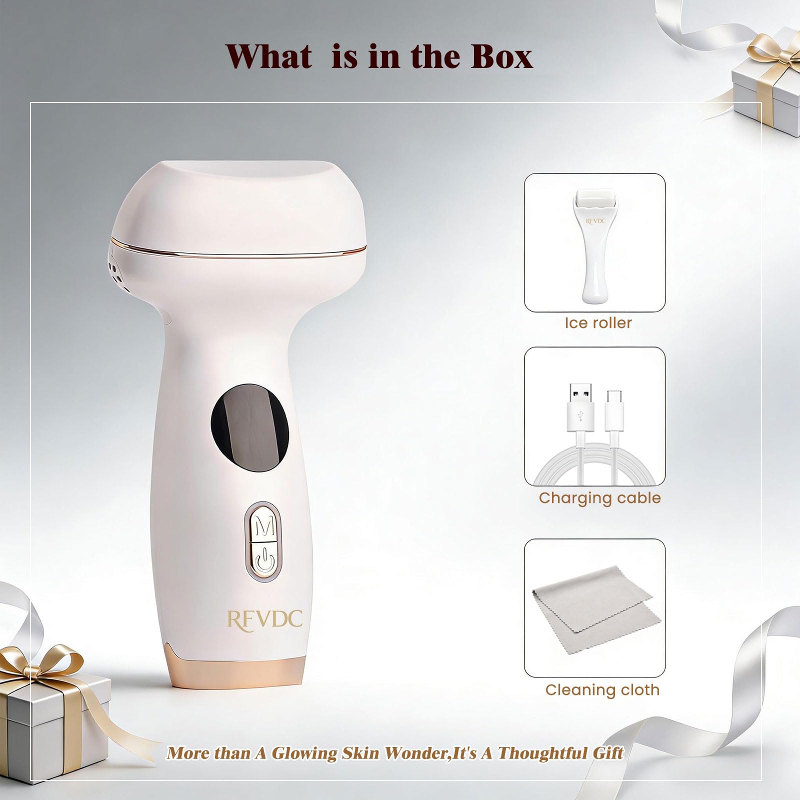 Cold Heated Electric Gua Sha Facial Tool, Depuffing Wand for Puffiness