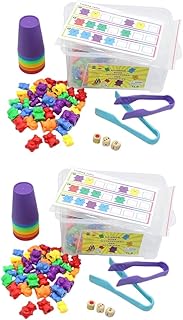 TOYANDONA 2 Conjuntos De Ajudas De Ensino Brinquedos Educativos Crianças Brinquedos Educativos Quebra-Cabeça Abs Brinquedos Para Crianças Número Brinquedo Cinto Blocos Engraçado Digital