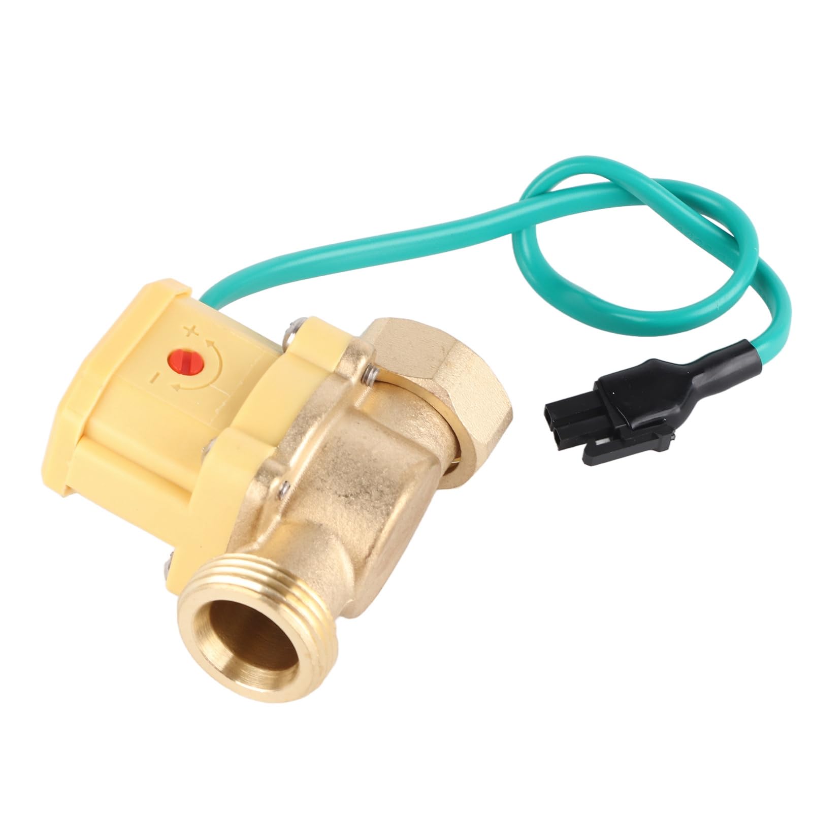 Flussostato Acqua G3/4 220V Sensore Flusso 1.5A in Rame per Doccia Scaldabagno Domestici Protezione Sicurezza