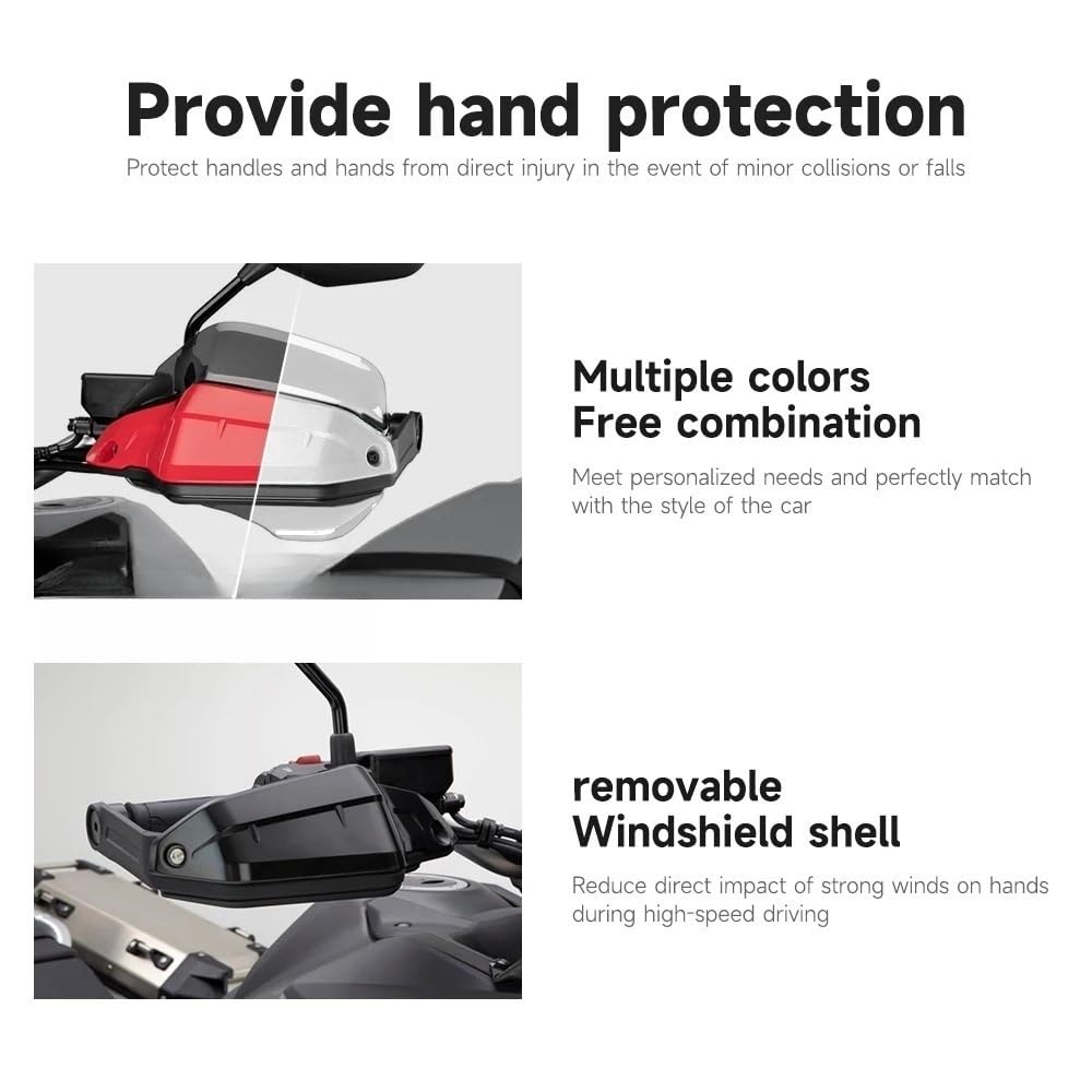Kupplungs Hebelschutz Motorrad Zubehör Handschutz Lenker Hand Guard | Motorrad Zubehör Handschutz Lenker Hand Guard Shield Griff Windschutzscheibe Schutz Für XADV 750 2021-2022
