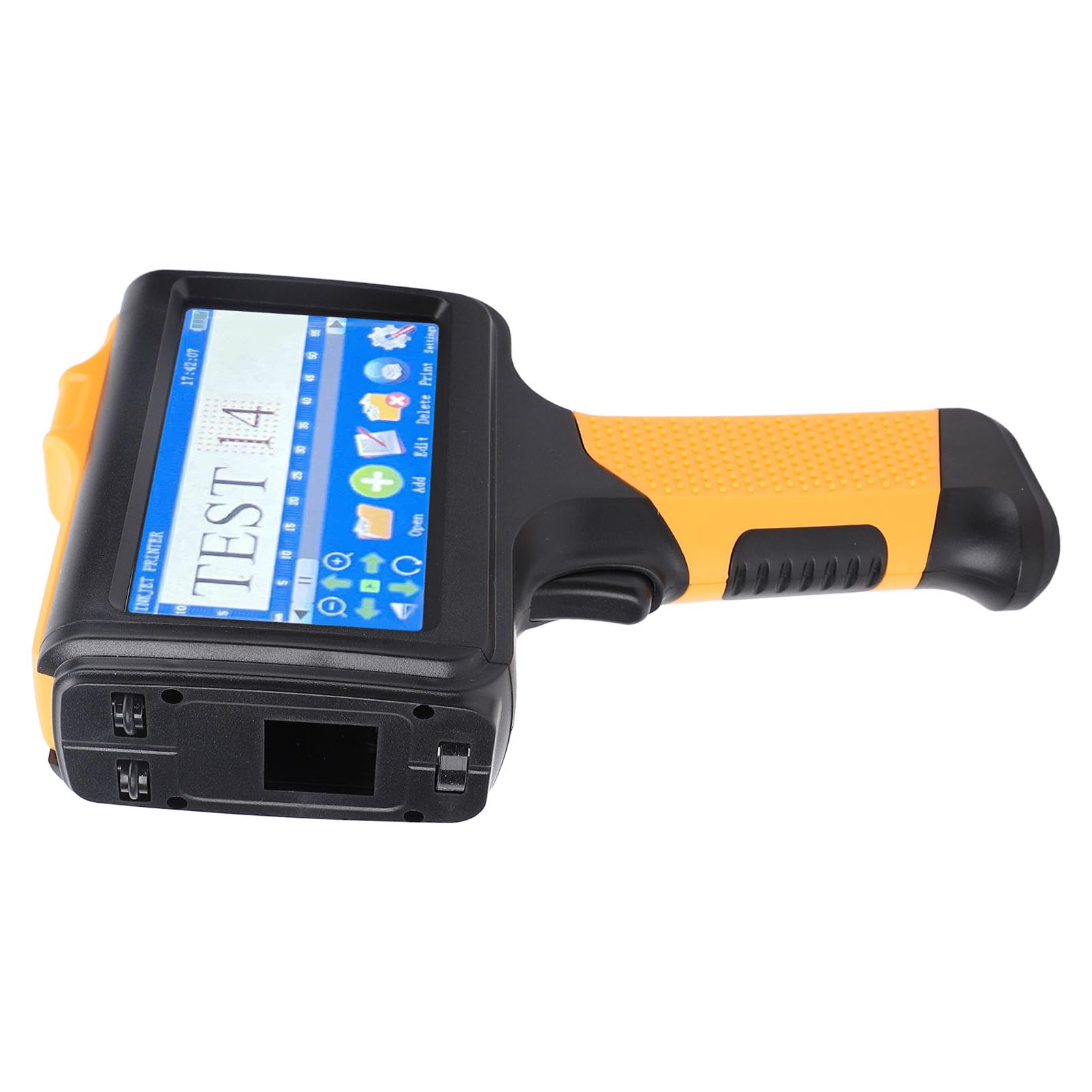 Pistola per Stampanti a Getto D'inchiostro Portatile con Cartuccia Ad Asciugatura Rapida da 42 Ml, Supporto per Stampanti Portatile da 600 Dpi 25 Lingue, Stampante Portatile