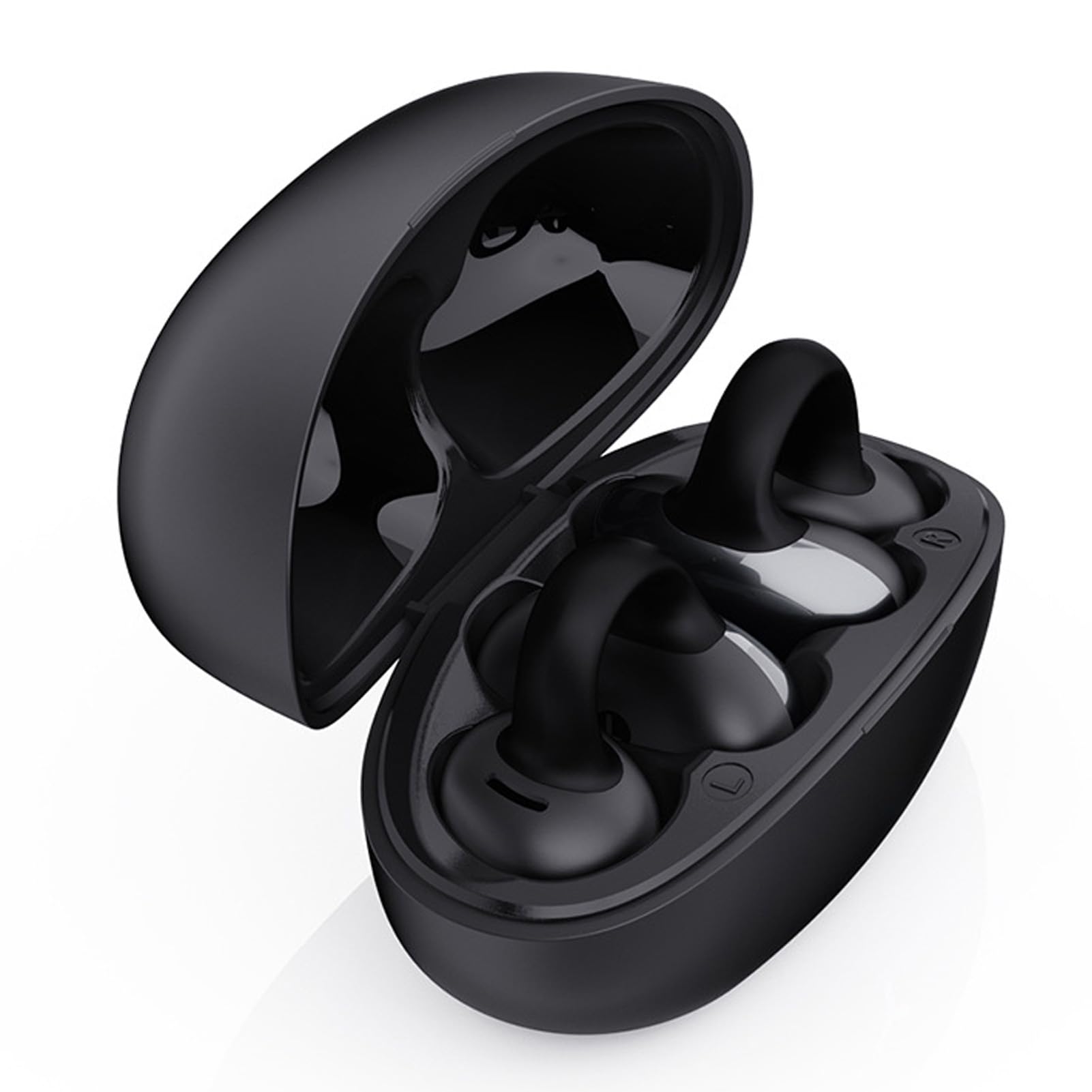 Clip On Bone Conduction Earphones per Sport Running, 55 Ore