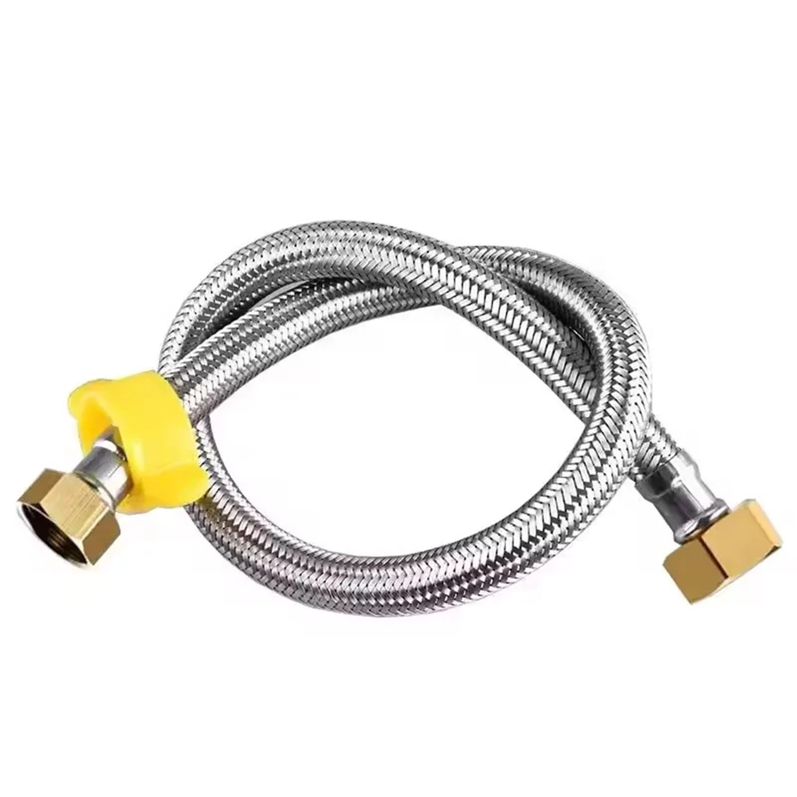 Naqzrxpml Color3 Stainless Steel Corrugated Pipe G1/2 Inch 20-200Cm Nylon Braided(,20Cm)
