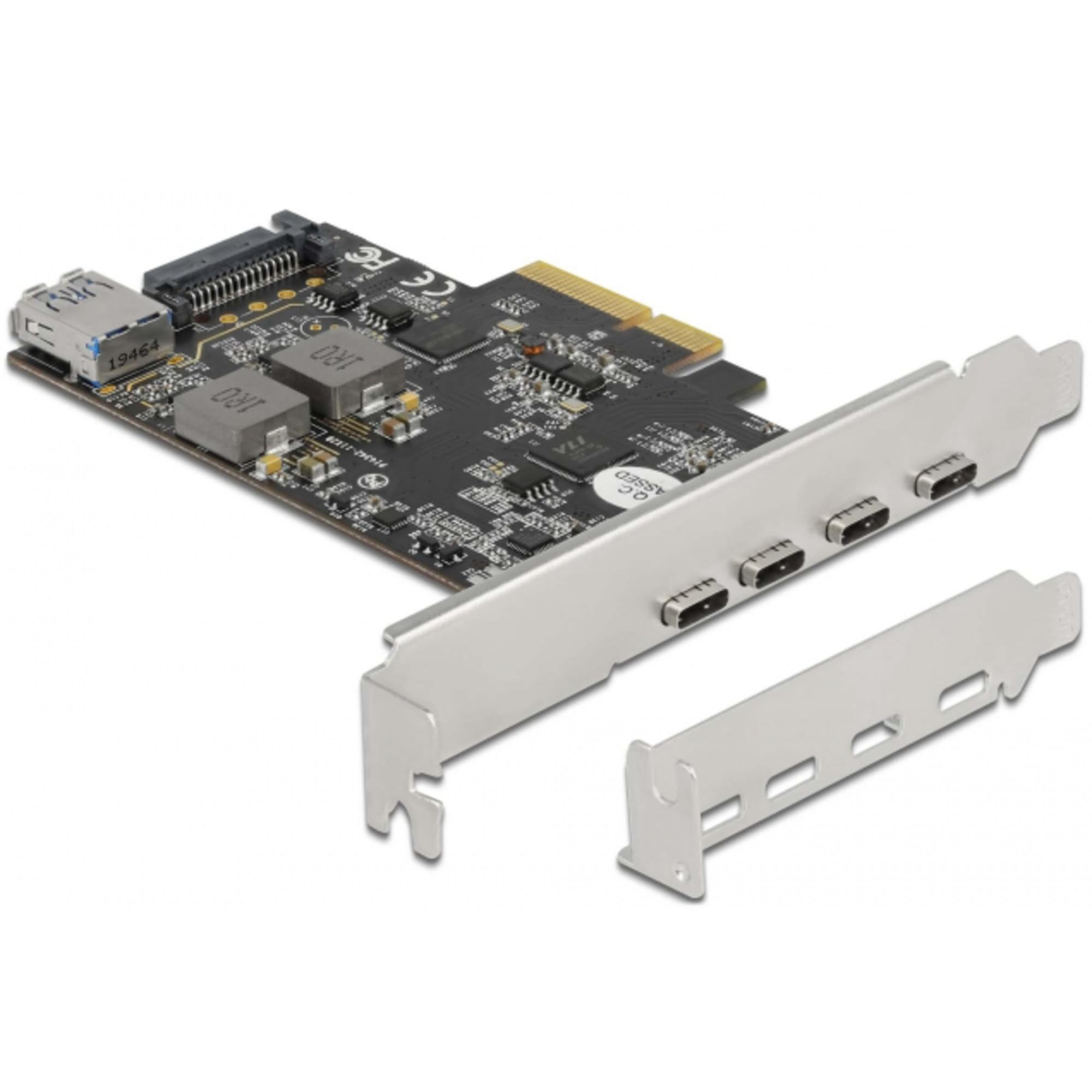 Carte PCI Express x4 Delock connecte vos périphériques USB Type-C en un geste