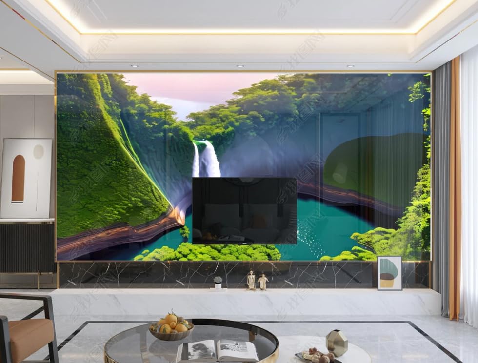 Papier peint intissé paysage XXL grand poster mural déco salon chambre 350x256cm