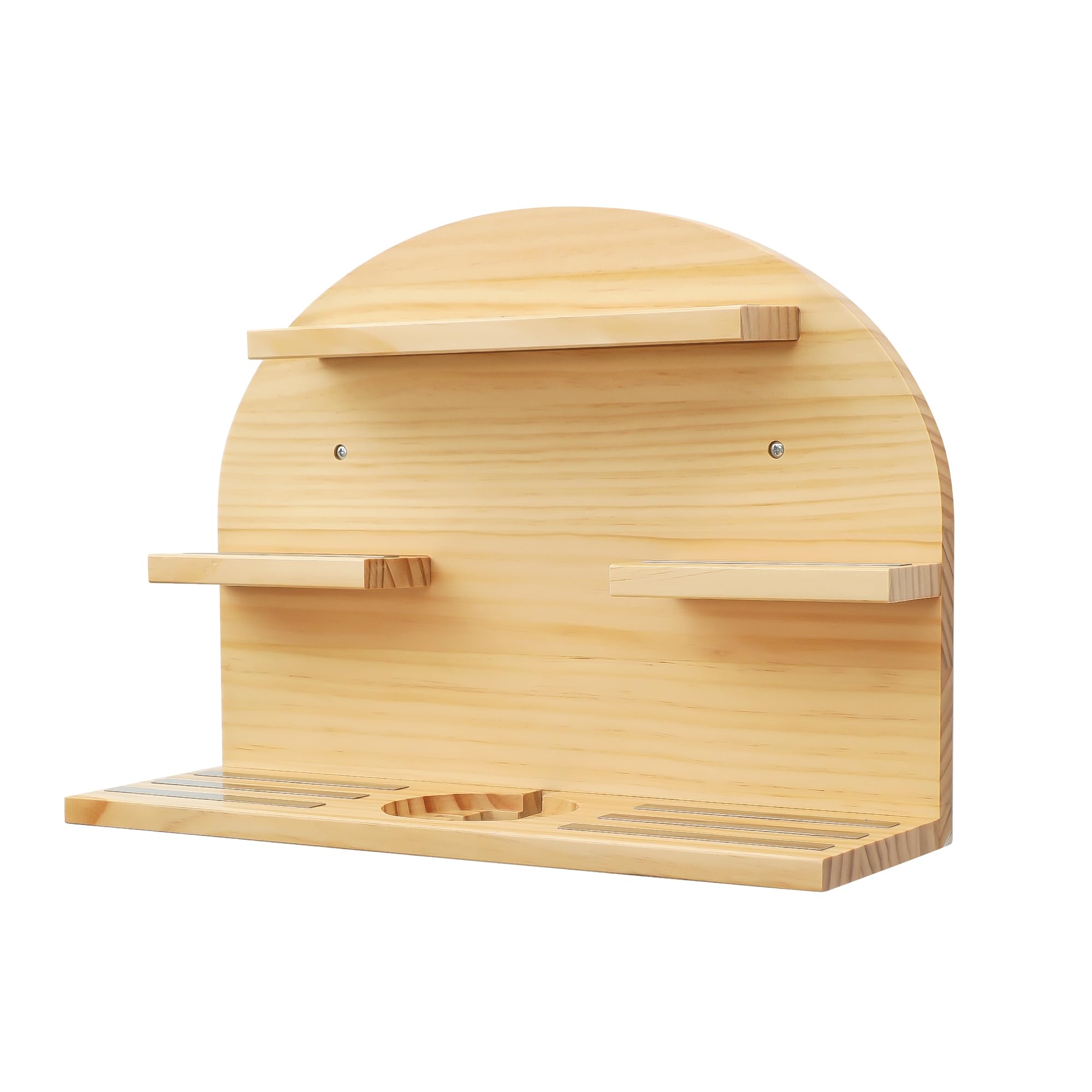 Scaffale magnetico per figure Tonie, scaffale da parete per Toniebox, organizer per personaggi acustici, legno di pino