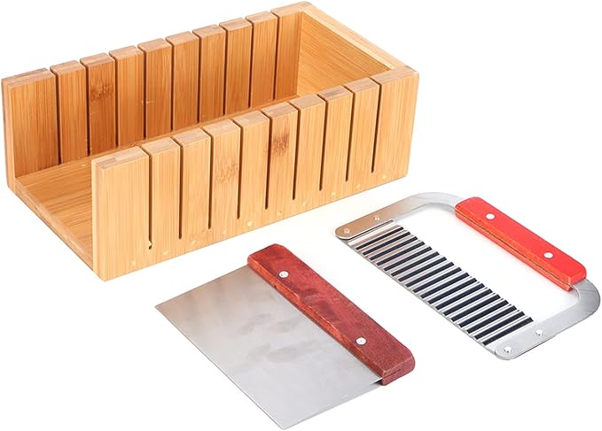 手作り石鹸道具 本やアクリルモールド 木製ソープカッター台 押し出し