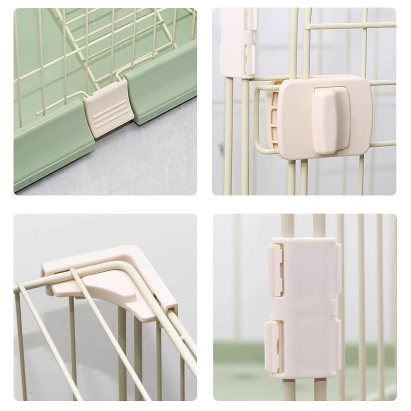 Gabbia per gatti da interno, grande, resistente, con piattaforme, amaca, lettiera, 1-4 gatti