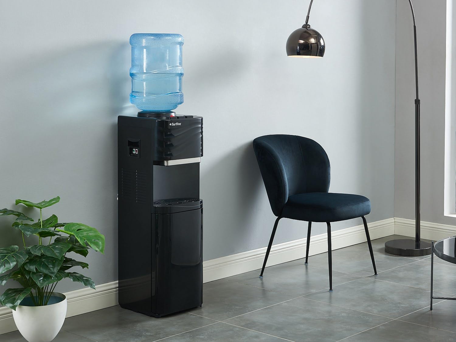 Fontaine à Eau FORTEX 11/18L Eau Froide/Chaude Noir