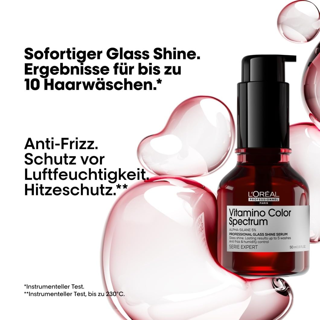 L'Oréal Professionnel Pflegetrio aus Shampoo, Haarmaske und Leave-In-Serum, Meteora Geschenkset, Mit Ferula- & Zitronensäure für coloriertes Haar, Serie Expert, Vitamino Color Spectrum