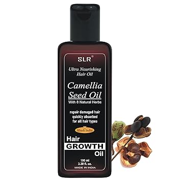 SLR Khadi Camellia Hair Growth Oil Ultra Nourishing - Blend with Natural Herbs 100 ml (Pack of 1)