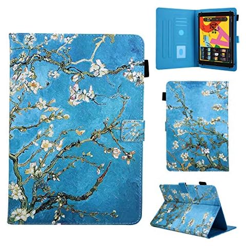 Amlope Universal Leather Tablet Case for 10 Inch Devices Cover